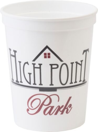 16 oz Smooth Walled Plastic Stadium Cup